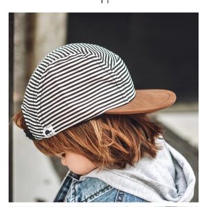George Hats Stripe 5-panel Trucker Hat